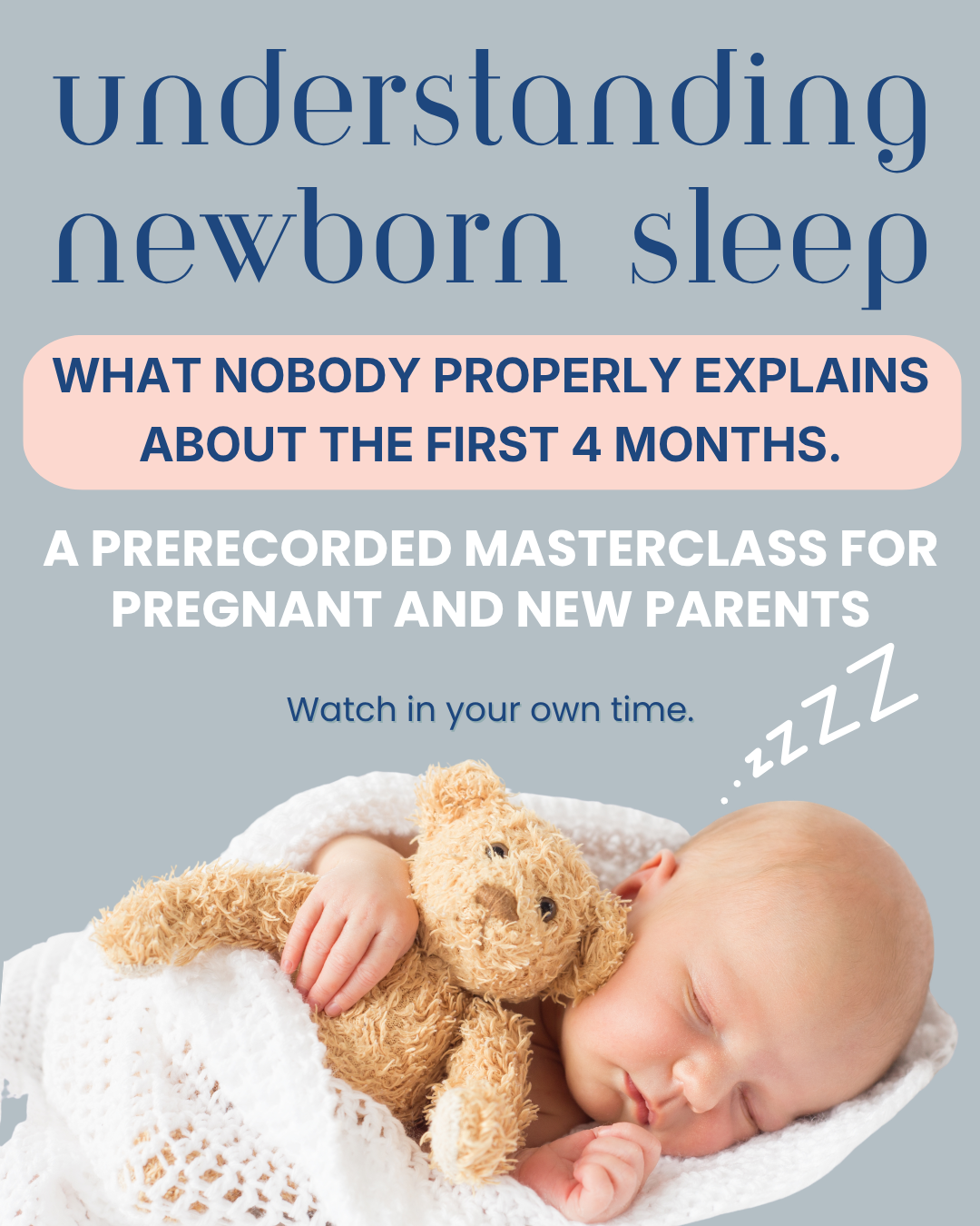Newborn Sleep Masterclass: What Nobody Properly Explains About the First 4 Months.